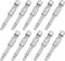 uxcell 1/8" Magnetic Hex Head Screwdriver Bit, 1/4" Hex Shank 2" Length S2 Steel Power Tool, 10 Pcs...
