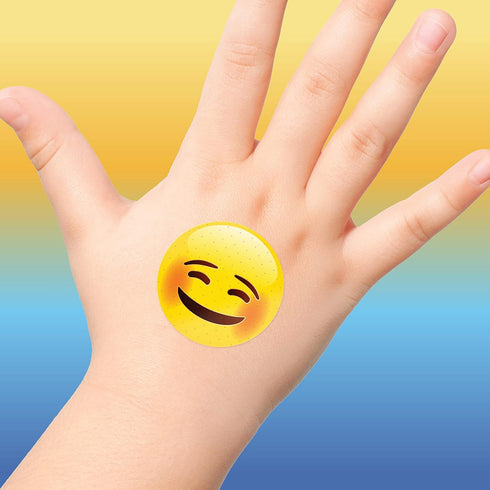 Emoji Kids Assorted Bandages, 100 ct | Wear Like Stickers, Super Fun Designs, Adhesive Bandages for Minor Cuts, Scrapes, Burns. Easter Basket Stuf...