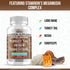 Stamiron Lions Mane Supplement Turkey Tail Mushroom Capsules with Cordyceps Extract & Reishi Mushrooms - Alt to Mushroom Gummies, Mushroom Powder,...