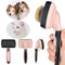 Self cleaning slicker brush for dogs and cats, skin-friendly grooming cat brush, easy-to-clean dog hair brush, depilatory brush, hair brush puppy ...
