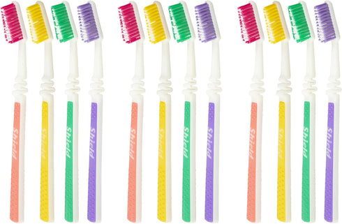 Flex Manual Toothbrush Value Pack, Full Multi-Level Filaments, Soft Bristles for Deep Cleaning, Designed to Improve Gum Health, Ideal for Adults -...