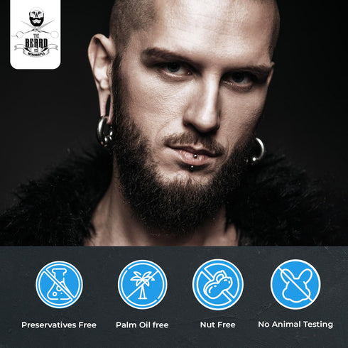 The Beard and The Wonderful Vegan Ear Stretching Balm - Aftercare for Piercings - 15ml - Lobe Stretching - Soothing Formula – All Natural Ingredie...