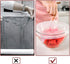 Silicone Stretch Lids Set Of 12 Elastic Reusable Microwave Food Covers Bowl Covers for Can, Cup and Glass Jars...