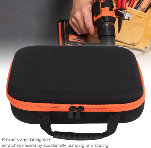 Tool Bag, Inner Mesh Design Tear Resistant Shockproof Oxford Cloth Composite EVA Carry on Tool Case for Electric Drill...
