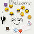 MORCART 28Pcs Emoji Fridge Magnets Cute Locker Accessories Decorative Refrigerator Magnets for School Whiteboard Home Kitchen Office - Gift for Te...