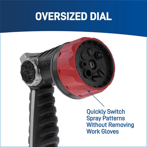 Orbit 26812 Pro Series 8-Pattern Thumb Control Hose Nozzle Sprayer...