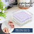 Acrylic Sticky Note Holder, 3 x 3 Crystal Clear Acrylic Notepad Holder Acrylic Sticky Note Dispenser for Dorm Room and Office Desk Organizer...