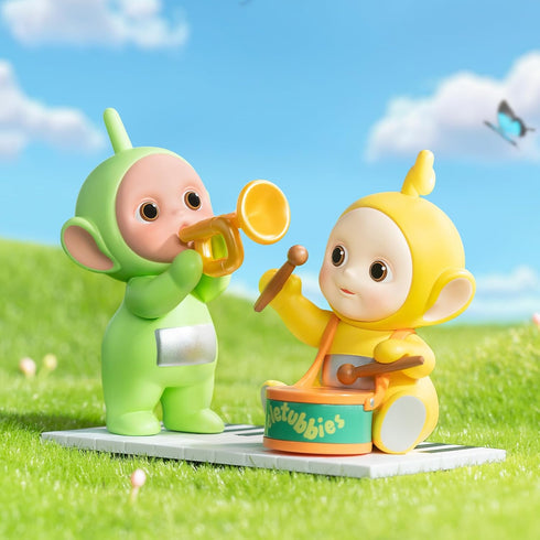 POP MART Teletubbies Companion Series Figures, Teletubbies Blind Box Figures, Random Design Action Figures Collectible Toys Home Decorations, Holi...