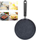 plplaaoo Crepe Pan,Non Stick Frying Pan Skillet,Uniform Heating Aluminum Egg Omelette Pan with Comfortable Handle,Induction Cooker Cooking Pan for...