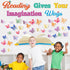 Classroom Reading Bulletin Board Set Butterfly Bulletin Board Decorations Floral Butterfly Paper Cutouts for Classroom Back to School Office Readi...