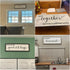 Large Farmhouse Stencils for Painting on Wood - 21 Pack Family Inspirational Words Quotes Saying Sign Stencil Templates, Welcome Home Love and Mor...