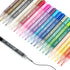 ZEYAR Acrylic Paint Pens, Extra Fine, 24 Colors, Permanent & Waterproof Ink, AP Certified, Works on Rock, Wood, Glass, Metal, Ceramic and Non poro...
