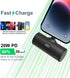 Small Portable Charger 5000mAh Power Bank Ultra-Compact 20W PD Fast Charging Battery Pack Phone Charger with LED Display Compatible with iPhone 13...