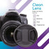 52MM Snap-On Front Lens Cap Cover Compatible with Canon, Nikon, Sony, Pentax All DSLR Lenses...
