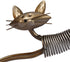 Too-arts Metal Sculpture Iron Art Cat Spring Handicraft Crafting Home Decoration Furnishing Craft...