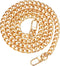 KASBEE Purse Chain Strap, Gold Chain Purse Strap, Crossbody Chain Strap for Purse Shoulder Bag, 47 Inch...