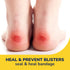 Dr. Scholl's BLISTER CUSHIONS Seal & Heal Bandage with Hydrogel Technology, 8 ct // Immediate & All-Day Pain Relief, Thin, Flexible & Nearly Invis...