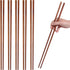 6-Pairs 16.5-Inch Wooden Cooking Chopsticks Set - Long Reusable Chopsticks for Wok Cooking, Noodle Frying, and Asian Deep-Frying - Ideal for Kitch...
