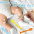 Baby Diaper Cream Spatula 3 Pack Butt Paste Spatula Soft Silicone Diaper Cream Applicator Butt Spatula Baby With Suction Cup Base (Light Blue, Yel...