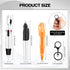 Nurse Pen Set, Include Tip Highlighter Permanent Marker Pen Retractable Ball Pen With Nursing Keychain Clip(Black)...