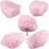 Rockcloud 2 Pack Natural Crystal Stone Cabinet Knobs with Screws Pull Handles for Drawer Wardrobe Closet Dresser Home Office Decoration, Rose Quar...