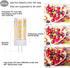 KAKEMONO G4 LED Bulb 4W 2700K Warm White bi-pin T3 JC Type 12VAC/DC 40W Halogen Equivalent Non-dimmable for Outdoor Landscape Deck Stair Step Path...