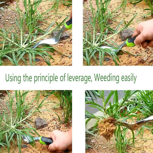 Handheld Weeder Tool Garden Tools, Dandelion Remover Tool Gardening Tools, Manual Weed Puller Fast and Labor-Saving Puller Weeding Tools for Garde...