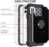 LONTECT for iPhone 11 Case Glitter Sparkly Bling 3 in 1 Shockproof Heavy Duty Full Body Sturdy Protective Case for Apple iPhone 11 with 2 Screen P...