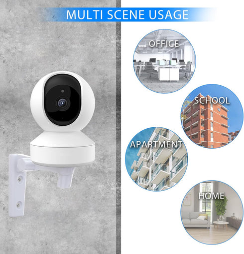 2 Pack Wall Mount Compatible with Reolink E1 / E1 Pro Camera, Security Camera 360 Degree Adjustable Bracket Indoor Outdoor Camera Mounting Bracket...