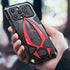 Armor Phone Case for iPhone 13 Military Grade Protective Heavy Duty Full Body Cover Aluminium Bumper Built-in Silicone Shockproof Dustproof - Blac...
