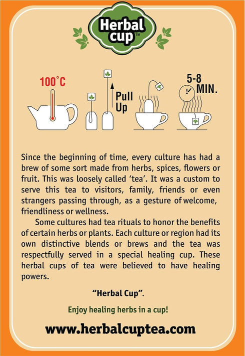 Herbal Cup Ayurveda Turmeric Tea, Organic Cinnamon Moringa, No Caffeine Herbal Supplement (16 Count, Pack of 1)...