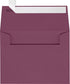 LUXPaper A2 Invitation Envelopes | Peel & Press | 4 3/8" x 5 3/4" | Vintage Plum | 80lb. Text | 50 Qty...