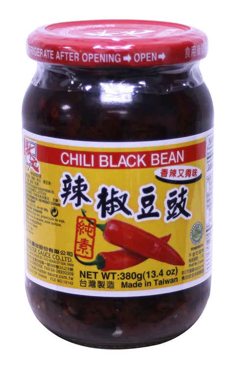 ???? douchi Femented Black bean sauce for Asian cooking 13.4oz (Spicy Black Bean 13.4 oz, 1 Bottle)...
