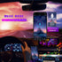 YiLaie Car Lights Interior, Multicolor Music Car Strip Light Under Dash Lighting Kit with App Control, USB Neon Interior Lights for Ambient Lighti...