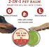 Dog Paw Balm | Dog Nose Balm | 2-in-1| Soothes, Heals, and Moisturizes Dry, Cracked Noses and Paws | Natural Plant Ingredients, Gentle and Safe - ...