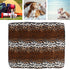 Fleece Pet Blanket, Effectively Isolate Stains Warm and Comfortable Blanket Kennel Blanket for Camping for Travel for Hotel for Beach(Leopard Prin...