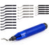 Deburring Tool Kit with 20 High-Speed-Steel Blades | Edge Burr Remove for Metal, PVC Plumbing Pipe, 3D Printing, Plastic, Copper, Resin Art...