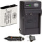 BM Premium LB-060 Battery and Charger for Kodak PixPro AZ251, AZ361, AZ362, AZ365, AZ421, AZ422, AZ501, AZ521, AZ522, AZ525, AZ526, AZ527, AZ528 C...