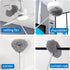 Ceiling Fan Cleaner Duster Reusable Microfiber High Ceiling Fan Blade Cleaner Extendable Duster with Long Handle Removable Washable Adjusts 13 to ...