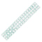 Quilting Ruler 3” x 18” Sewing Acrylic Ruler Anti-Slip Ruler DIY Quilting Tools with Clear Printed Lines for Precise Cutting...