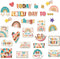 Boho Rainbow Classroom Decor Rainbow Bulletin Board Set Rainbow Clouds Star Heart Bulletin Board Boho Birthday Party Cutouts Motivational Rainbow ...