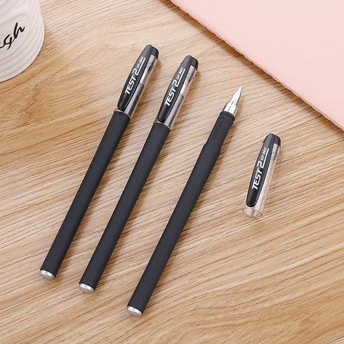 Black Lollipops Shape Gel Ink Pen,Black Ink Gel Pen,Cute Candy Gel Pen,Candy Color Liquid Gel Pen,Office School Supplies Students Writing Pen,One ...