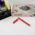Fengtaiyuan R038P18x6 Red Gel Ink Rollerball Pens - Comfortable Non-Slip Grip, Red Ink, Ultra Fine, 0.38mm, Quick-Drying Ink, 6-Piece Box (R038P18...