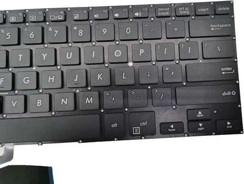 for ASUS TP410 TP410U TP410UA TP410UF TP410UR TP401 TP401CA TP461 Series Black Frameless Without Backlight US Layout Notebook Keyboard...