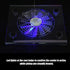 Laptop Cooler Cooling Pad, USB Powered Notebook Cooler Pad, PC Fan Cooler with LED RGB Lights for/P/Laptop...