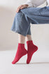 Solid Color Ankle Socks Colorful Low Cut Socks for Women, Lady, Girls, 5 Pack...