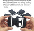 6 Set 2 Inch Flat Dual Adjustable Plastic Quick Side Release Plastic Buckles and Tri-glide Slides for Luggage Straps Pet Collar Backpack Repairing...