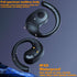 NEW Ultra Bone Conduction Earphones Open Earbuds with Immersive Audio Clear Call, Wireless Bluetooth Ear buds Stable Fit, Robust Bass, Sweat-Proof...