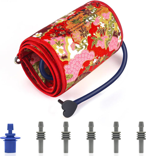 Extra Large Blood Pressure Cuff, 15.7''-26'' (40-66CM) Replacement Cuff for Big Arm with 6 Connectors, Compatible with Upper Arm Blood Pressure Mo...