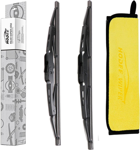 (Set of 2) HODEE Replacement For Chevrolet Chevy Trax 2013-2020 GMC Acadia 2017-2021 Jeep compass 2007-2016, Rear Wiper Blade Kit Set,Rear Wiper A...